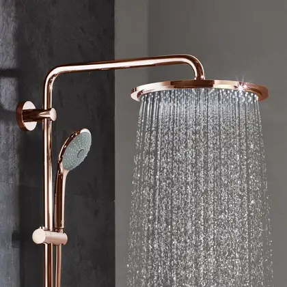 Grohe Euphoria System 310 Душевая система с термостатом для настенного монтажа (26075DA0) (26075DA0) фото 3 Aquada.com.ua