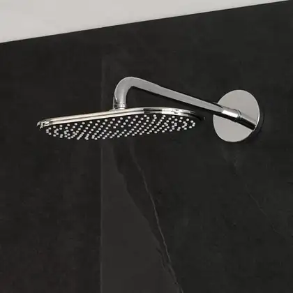 Grohe Rainshower Veris 300 x 150 Верхний душ с душевым кронштейном 422 мм, 1 режим струи (26170000) фото 4 Aquada.com.ua