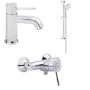 GROHE BauClassic Комплект змішувачів для душу з душовим гарнітуром (123867S) фото 1 Aquada.com.ua