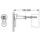 GROHE Настенный уголок для монтажа перед стеной (крепёжный материал 2шт) Rapid SL (3855800m) (3855800M) фото 3 Aquada.com.ua