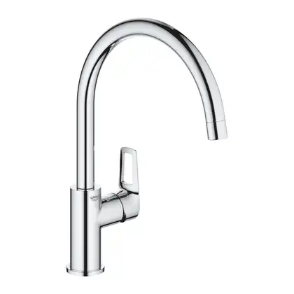 Смеситель для кухни Grohe Bau Loop (цвет - хром) (31368001) фото 1 Aquada.com.ua