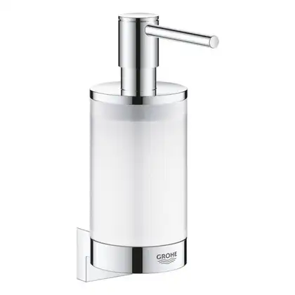 Держатель для стакана/дозатора жидкого мыла Grohe Selection, хром (41027000) фото 3 Aquada.com.ua