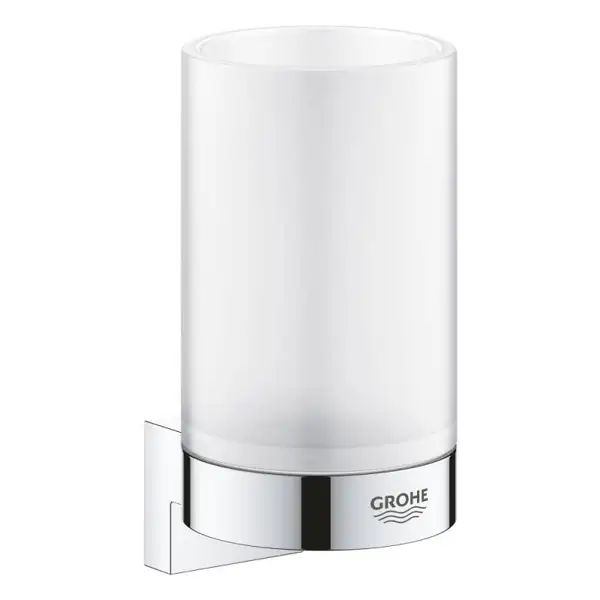 Держатель для стакана/дозатора жидкого мыла Grohe Selection, хром (41027000) фото 4 Aquada.com.ua