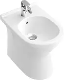 Биде напольное Villeroy & Boch O.Novo 57х36 см (альпийский белый) (54610001) фото 1 Aquada.com.ua