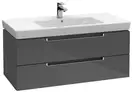VILLEROY & BOCH SUBWAY 2.0 тумба под умывальник 98,7*52*44,9см, подвесная, цвет серый глянец (A69710FP) фото 1 Aquada.com.ua