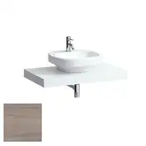 Laufen CASE столешница 895*80*520мм, с вырезом посредине, светлый дуб (H4051310755191)