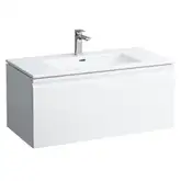 Laufen PRO S тумба, в комплекте с умывальником 100*50см, белый глянец (H8609654751041)