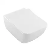 Villeroy & Boch VERITY LINE унитаз без ободка, 37,5*56см, подвесной, с-ма экономии воды AQUAREDUCT®(3/4,5 л), крепление SupraFix 2.0, белый альпин (4615R001)