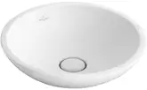 Villeroy & Boch LOOP & FRIENDS умывальник для установки на столешницу d 43см, белый альпин (51440001)