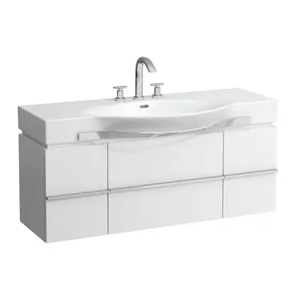 LAUFEN PALACE тумба 119,5*37,5см для умывальника 811704, 812704, белый (H4013010754631) фото 1 Aquada.com.ua