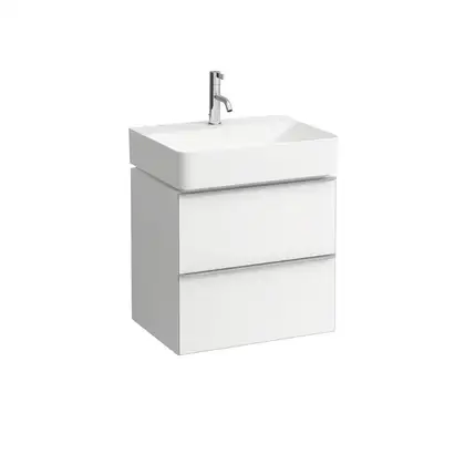 LAUFEN SPACE тумба 520*735*385 (410), с компактным сифоном, для умыв. 8.10.28.5 белая матовая (H4101821601001) фото 1 Aquada.com.ua
