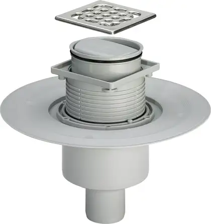VIEGA ADVANTIX трап для ванной, сухой затвор, вертикальный D50 (583224) фото 1 Aquada.com.ua