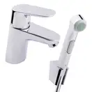 Hansgrohe Смеситель для раковины, однорычажный, с гигиенической лейкой Focus (31926000) фото 3 Aquada.com.ua