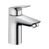 Змішувач для умивальника Hansgrohe Logis з донним клапаном, хром (71107000)