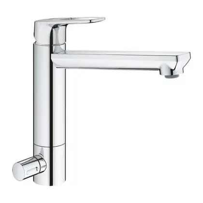 Смеситель для кухни Grohe Bau Loop (цвет - хром) (31713000) фото 1 Aquada.com.ua