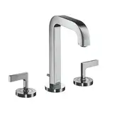 Змішувач для умивальника Axor Citterio 170/140 на 3 отвори, з донним клапаном, хром (39135000)
