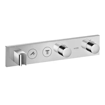 Термостат для скрытого монтажа Axor ShowerSolutions 460/90 на 2 потребителя (цвет - хром) (18355000) фото 1 Aquada.com.ua