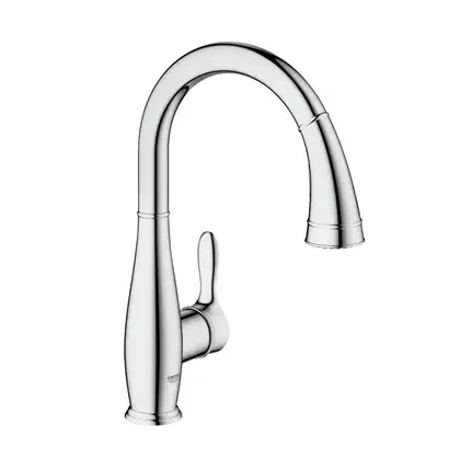 Смеситель однорычажный для кухни Grohe Parkfield DN 15 (цвет - хром) (30215000) фото 1 Aquada.com.ua