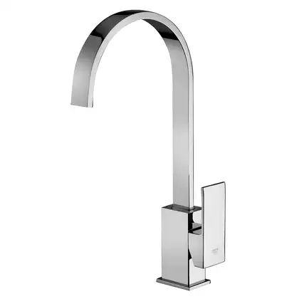 Смеситель кухонный Paffoni Elle (цвет - хром) (EL880CR) фото 1 Aquada.com.ua