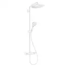Душева система с термостатом Hansgrohe Croma Select S Showerpipe 280 1jet (цвет - белый матовый) (26890700) фото 1 Aquada.com.ua