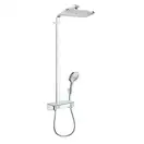 Душевая система с термостатом Hansgrohe Raindance E Showerpipe 360 1jet с ShowerTablet Select 300 (цвет - хром) (27288000) фото 1 Aquada.com.ua