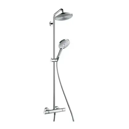 Душевая система с термостатом Hansgrohe Raindance S Showerpipe 240 1jet (цвет - хром) (27117000) фото 1 Aquada.com.ua