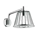Верхний душ, поворотный Ø 275 мм Axor LampShower (цвет - хром), 1 вид струи (26031000) фото 1 Aquada.com.ua