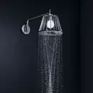 Верхний душ, поворотный Ø 275 мм Axor LampShower (цвет - хром), 1 вид струи (26031000) фото 2 Aquada.com.ua