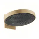 Верхний душ Ø 360 мм Hansgrohe Rainfinity, 1 тип струи (цвет - матовая бронза) (26230140) фото 1 Aquada.com.ua