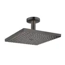 Верхний душ с потолочным подсоединением Hansgrohe Raindance E 300 х 300 мм, 1 тип струи (цвет - чёрный матовый хром) (26250340) фото 1 Aquada.com.ua