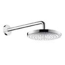 Верхний душ с держателем Hansgrohe Raindance Select S Ø 240 мм (цвет - хром), EcoSmart 9 л/мин (26470000) фото 1 Aquada.com.ua