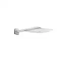 Верхний душ Hansgrohe PuraVida 390х260 мм (белый/хром) (27437400) фото 1 Aquada.com.ua