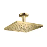 Верхній душ Hansgrohe Raindance Select E 300 1jet Air EcoSmart з власником, золото (26250990)