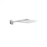 Верхній душ Hansgrohe PuraVida Overhead shower 400 1jet з власником зі стіни, білий / хром (27437400)