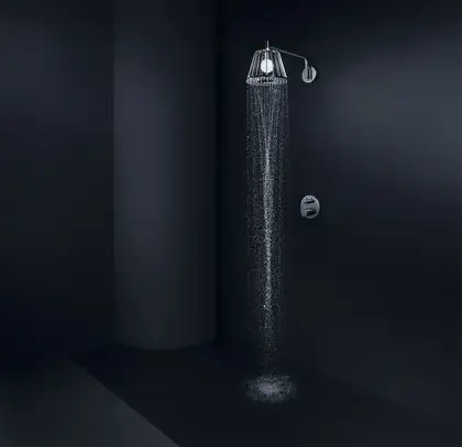 Верхний душ, поворотный Ø 275 мм Axor LampShower (цвет - хром), 1 вид струи (26031000) фото 3 Aquada.com.ua