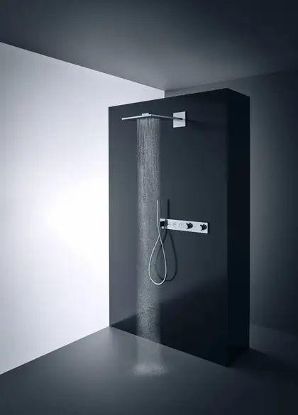 Верхний душ 300 х 300 мм с держателем Axor Overhead shower (цвет - хром), 2 типа струи (35318000) фото 3 Aquada.com.ua