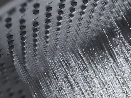 Верхний душ Ø 360 мм Hansgrohe Rainfinity, 1 тип струи (цвет - матовая бронза) (26231140) фото 2 Aquada.com.ua