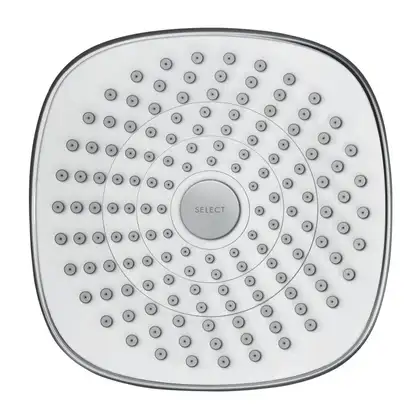 Верхний душ Hansgrohe Croma Select E 180 2jet (цвет - хром/белый) (26524400) фото 1 Aquada.com.ua