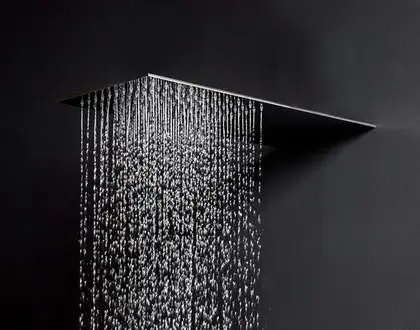 Верхний душ Paffoni SLIM 500 x 220 x h2 мм, хром (ZSOF117CR) фото 2 Aquada.com.ua