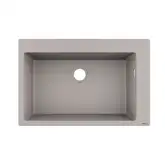 Кухонна мийка Hansgrohe S510-F660 770х510, Concretegrey (43313380)