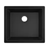 Кухонна мийка Hansgrohe S51 S510-U450 під стільницю 500х450, Graphiteblack (43431170)