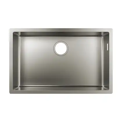 Встраиваемая кухонная мойка Hansgrohe S71 S719-U660 (цвет - нержавеющая сталь) 660 (43428800) фото 1 Aquada.com.ua