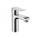 Смеситель для раковины, однорычажный Hansgrohe Metris (цвет - хром), с донным клапаном (31074000) фото 1 Aquada.com.ua