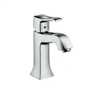 Смеситель для раковины, однорычажный Hansgrohe Metris Classic (цвет - хром) (31077000) фото 1 Aquada.com.ua