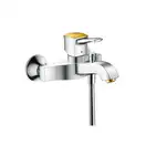 Смеситель для ванны, однорычажный Hansgrohe Metropol Classic (цвет - хром/золото) (31340090) фото 1 Aquada.com.ua