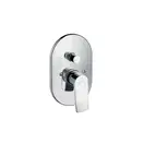Смеситель для ванны, однорычажный Hansgrohe Metris (цвет - хром) (31484000) фото 1 Aquada.com.ua