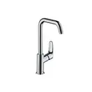 Смеситель для раковины, однорычажный Hansgrohe Focus E 2 (цвет - хром), с донным клапаном Push-Open (31609000) фото 1 Aquada.com.ua