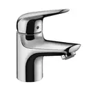 Смеситель для раковины Hansgrohe Novus (цвет - хром), с донным клапаном (71020000) фото 1 Aquada.com.ua