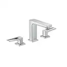 Смеситель для раковины Hansgrohe Metropol (цвет - хром), с донным клапаном Push-Open (74514000) фото 1 Aquada.com.ua