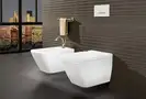 Биде подвесное Villeroy & Boch Finion 56х37,5 см (ярко-белый ceramicplus) (446500R1) фото 2 Aquada.com.ua